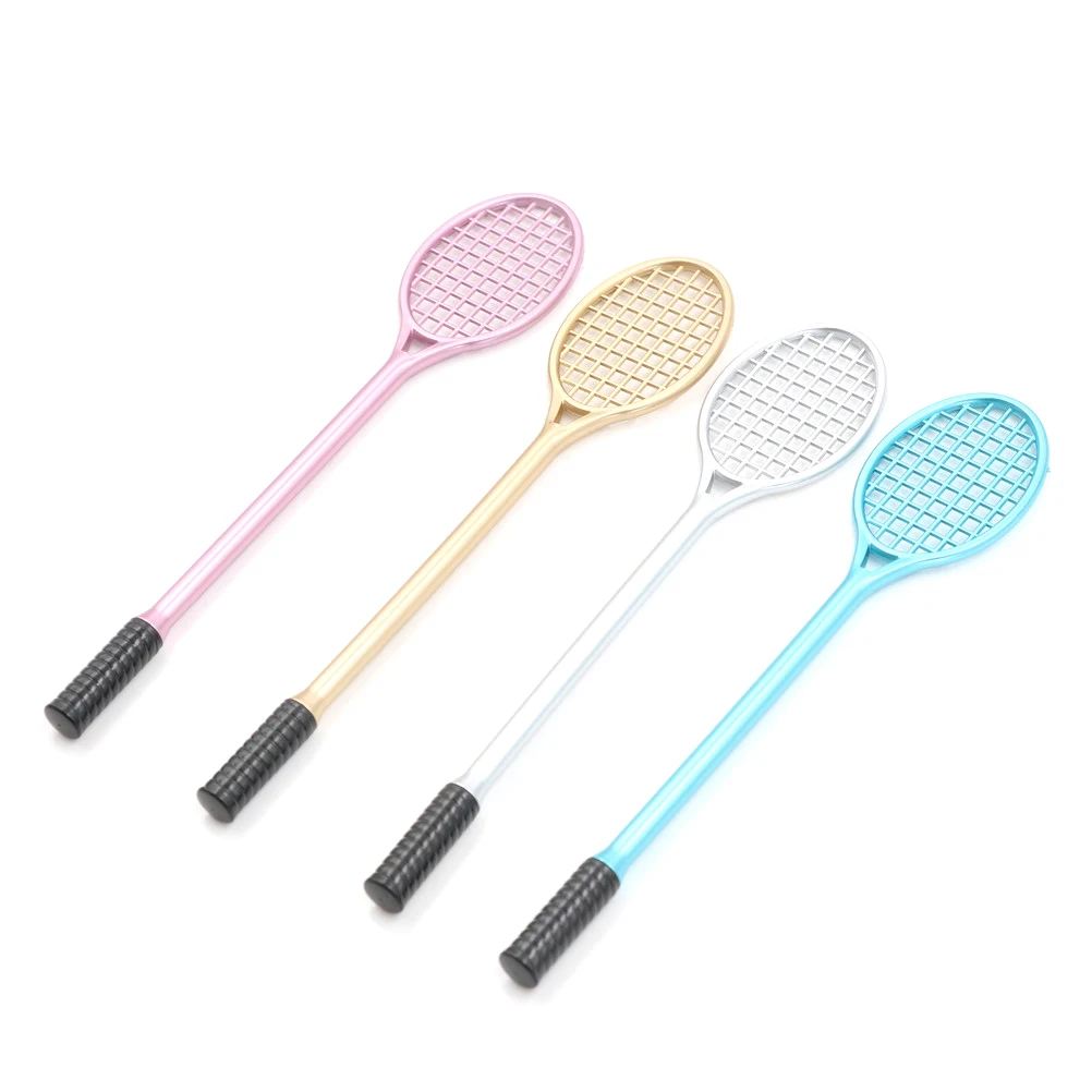 19cm DIY Mini PVC Racheta de Badminton Noroi Kit Pentru Copii Fluffy Noroi Formă de Cristal Sol Kit Clar Noroi Floam Chit Crema Tastatura