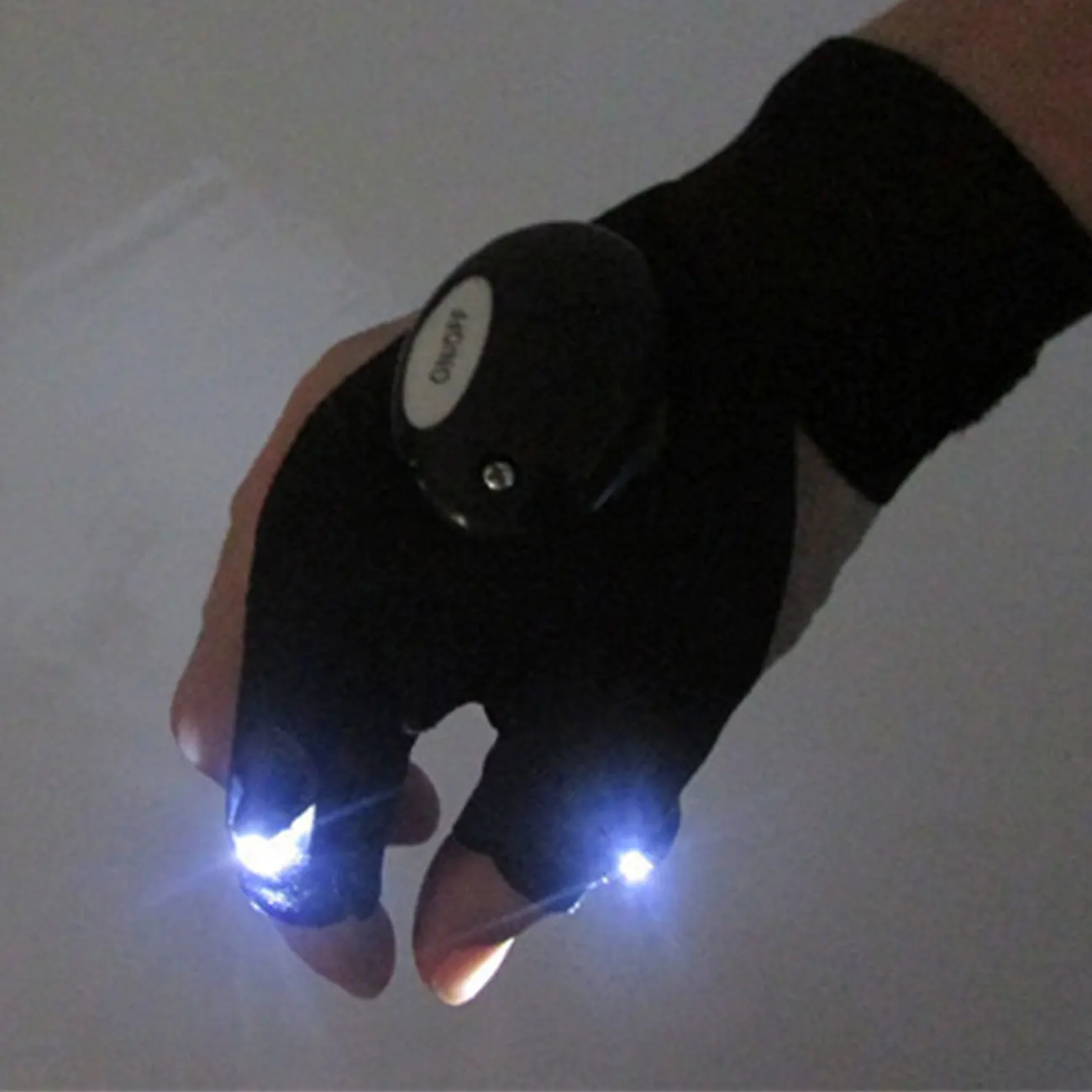 Noaptea Degete Mănuși de Pescuit Cu LED-uri de Lumină Instrument de Salvare Pentru Camping, Drumeții în aer liber Echipament de Ciclism Instrument Practic