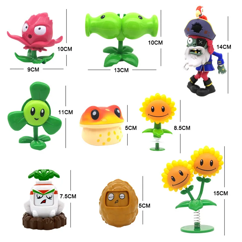 2020 New Plants Vs Zombies Figura de Acțiune Pentru Copii,Material abs de 3-7cm Pvz Colecție de Plante Zombine Figura Jucarii Cadou