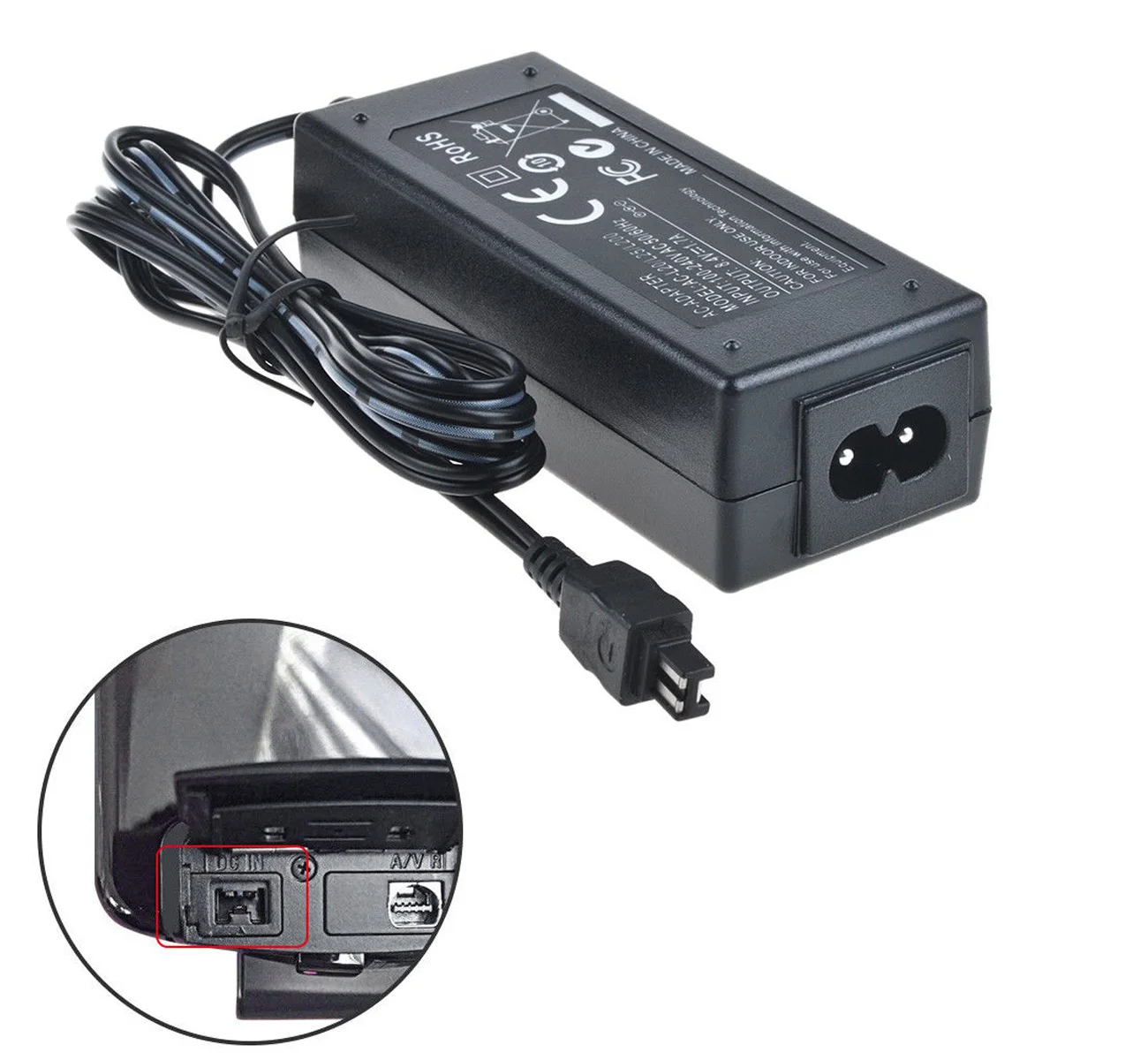 AC Power Adaptor Incarcator pentru Sony DCR-DVD150E, DCR-DVD450E, DCR-DVD505E, DCR-DVD506E, DCR-DVD508E,DCR-DVD510E camera Video Handycam