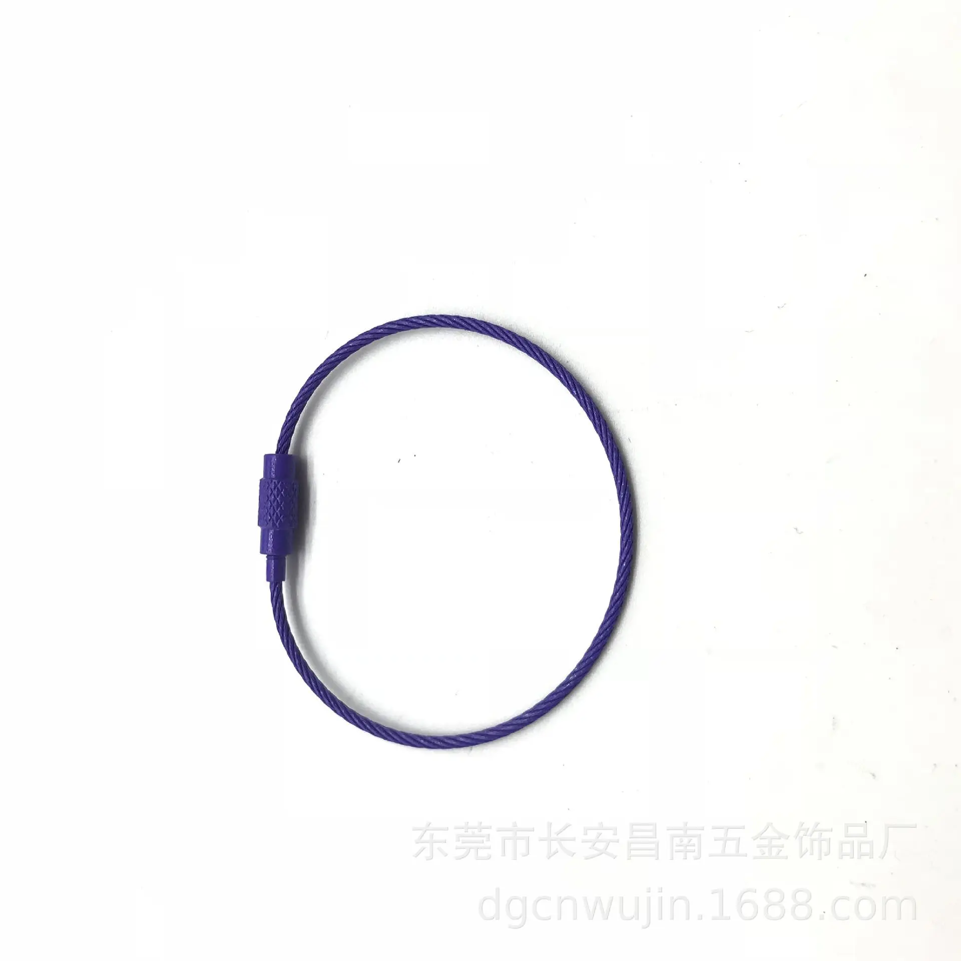 JIOROMY 5PC de Culoare de Sârmă din Oțel Inoxidabil Breloc Cablu Rope brelocuri Breloc Cheie Lanț de Inele Femei Bărbați Bijuterii DIY Accesorii
