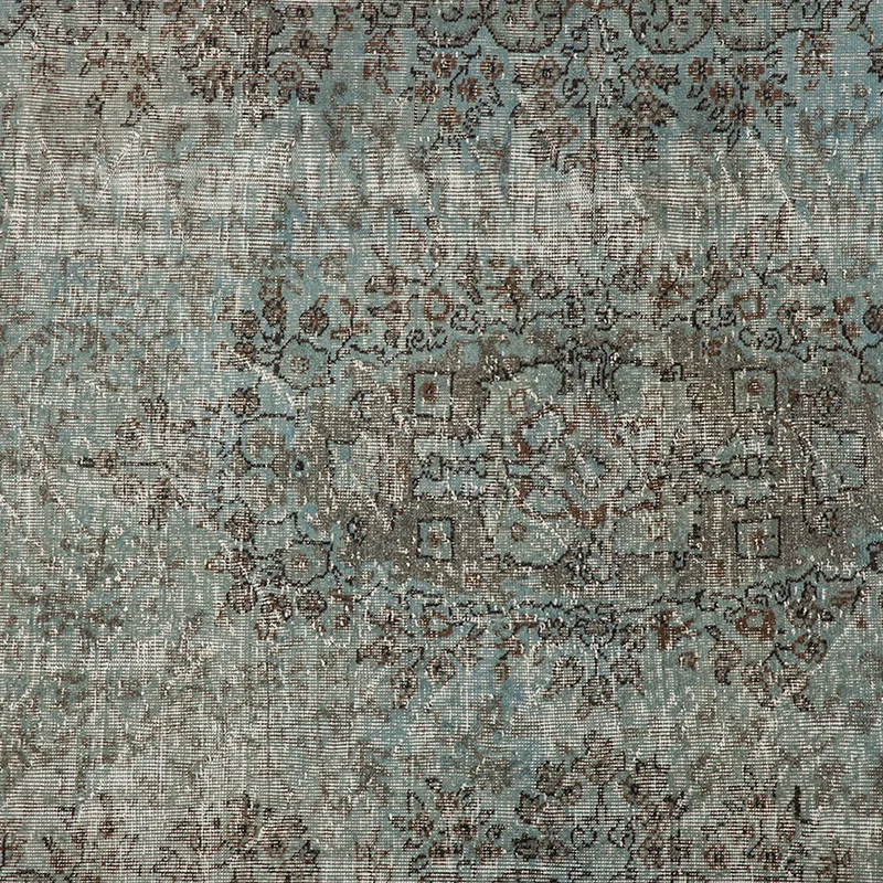 Afacere Minunat Textura Moale Detalii Florale Orientale Turcoaz Albastru Decor Boem Zona Mat Textura Moale Artizanale Covor Camera