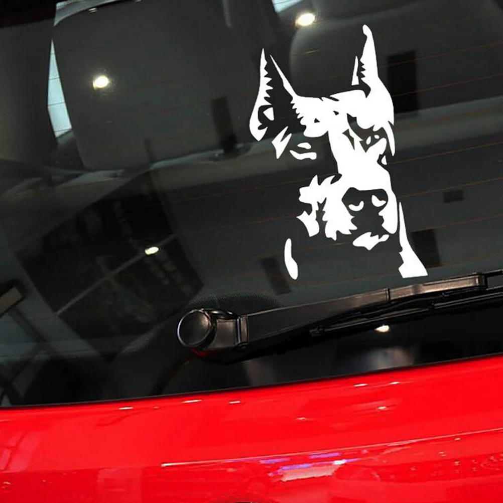 1 BUC Mașină de Decoratiuni Noi Desene animate câine de Companie câine reflectorizante Moda masini motociclete amuzant Autocolante, Decal Styling Accesorii