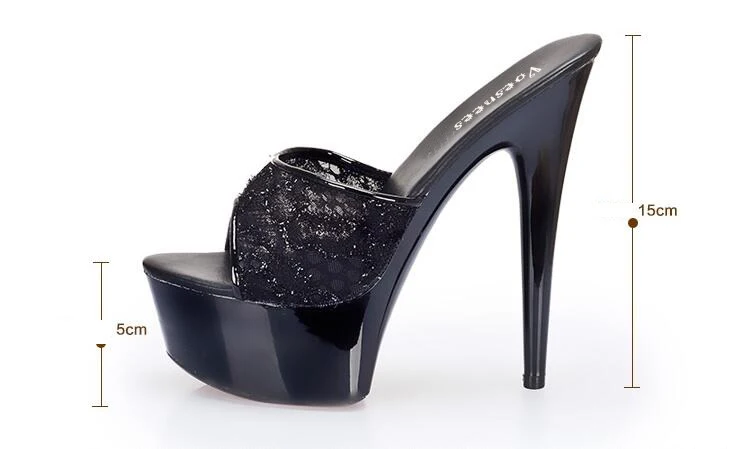 nickel Expertise dessert 2019 Vara Tocuri inalte Sexy 10-20cm Bine Cu Cristal Transparent Pantofi  Platforma rezistent la apă Rece Papuci de Femei Pantofi de Model ~ Pantofi  Pentru Femei - www.poarta-masca.ro