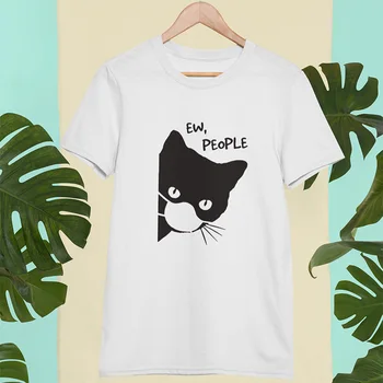 Bumbac UE Dimensiunea EW Oameni Cat de Imprimare Tricou Stea acasă Distractiv T-shirt de sex Masculin Culori de Vară 2020 Topuri Tee