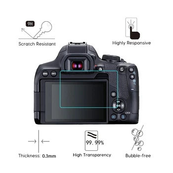 2 buc 2.5 D 9H Clar Temperat Pahar Ecran Protector Pentru Canon EOS 850D Camera LCD Anti-Zero Apă-dovada de Sticlă EOS 850D