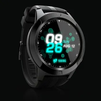 Ceas inteligent 1.3 inch Ecran BT3.0+4.0, Impermeabil Pedometru Rata de Inima de Alarmă de la Distanță Camera Sport cu GPS Smartwatch