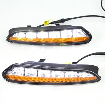 2 buc LED-uri Luminoase pentru circulație Diurnă Lumina de Culoare Dual DRL pentru Buick Encore 2013-Styling Auto parcare