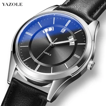 2020 YAZOLE Mens Ceasuri de Top de Brand de Lux Cuarț Ceas pentru Bărbați Ceasuri de sex Masculin Ceas Ceas de mână Cuarț-Uita-te uita-Te Relogio Masculino