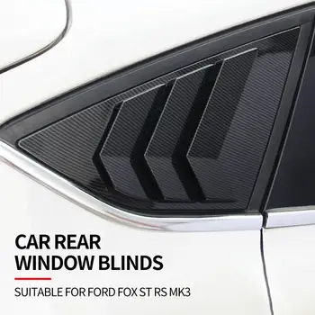 Pentru Ford Focus RS MK3 Hatchback Fibra de Carbon Partea Fereastra Fantele de Aerisire