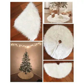 Merry Christmas Tree Fuste Covor de Pluș Decoratiuni de Craciun pentru Casa navidad Natal Copac Fuste de Anul Nou Produs