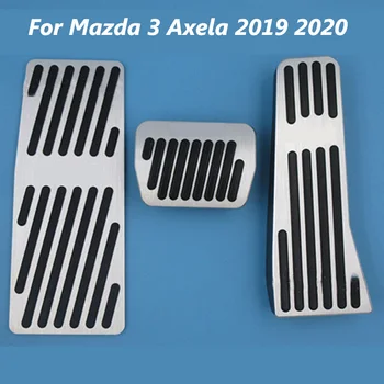 Masina de Accelerație Combustibil Frână, Rulmenți Pedala Pentru Mazda 3 2019 2020 2021 Accesorii MA LA Odihnă Picior Pedala de Acoperire Non-alunecare de Particule