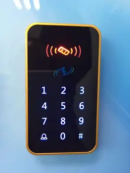 Independent Touch-Screen RFID control acces cu LE/carte de IDENTITATE și parola,3000 carduri,WG 26 în afară, card de proximitate tastatura de acces