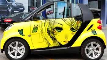 Pentru Ambele Părți Personalizabil Anime DIY Toată Mașina de Colectare Autocolante 3D decalcomanii Auto Jocuri Autocolant Impermeabil de Protecție de Film