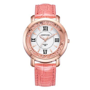 2020 noua moda ceas din piele de top de brand de lux doamnelor ceas rezistent la apa diamant simplu, doamnelor ceasuri relogio masculino