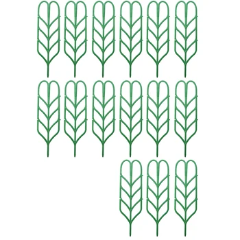 Planta Zăbrele DIY pentru Ghivece cu Plante Stea, în Formă de Frunză Mini Alpinism Plante Stea, 16 Inch(15 Pachete)