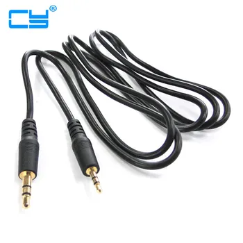 5pcs Aur 2.5/3.5 Cablu Audio Mufă de 3,5 mm la 2,5 mm Stereo de sex Masculin M/M 120CM 4FT