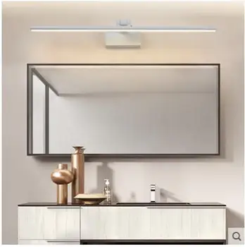 Led oglinda faruri simple baie, toaletă dulap oglindă lampă rezistent la apă și anti-ceață machiaj Nordic de toaletă gratuite lămpi