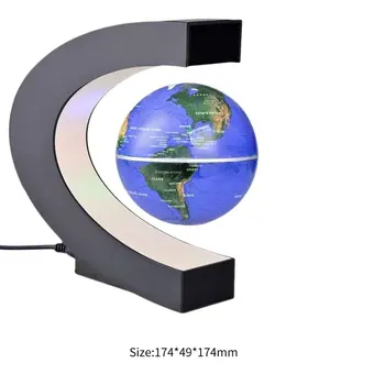 LED Harta Lumii Levitatie Magnetica Plutitoare Glob Electronice de Acasă Antigravity Lampă Lumina de Noapte Noutate o Minge Cadou de Ziua de nastere