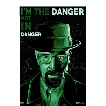 Heisenberg eu sunt Unul Care Bate Imprimate Panza Poster 50X75 CM Populare Cameră Poster de Perete