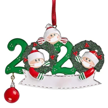 Ornamente de crăciun Supraviețuitor Familie din Tema de Vacanță Decorare Pandantiv