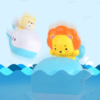 Desene animate de Animale Ocean Baie Jucărie Amfibii Windup jet de Apă Jucării pentru Copii pentru Copii mici AN88
