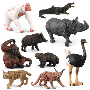 Nouă Simulare de Animale Salbatice Model de Simulare Jucărie Boar Struț Cifre Jucărie de Învățământ pentru Copii Kid Figura Jucărie Cadou de Colectie