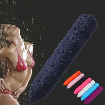 RABBITOW Clitoris sex Feminin Masaj Vibrator Glonț Model 10-Frecvența Impermeabil Mini Penis artificial jucarii Sexuale