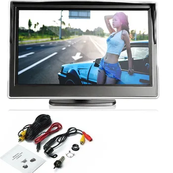 5inch Ușor de instalat 12V Ecran HD Retrovizoare 800*480 Backup Redare Video 3W Electronice TFT LCD Monitor Auto