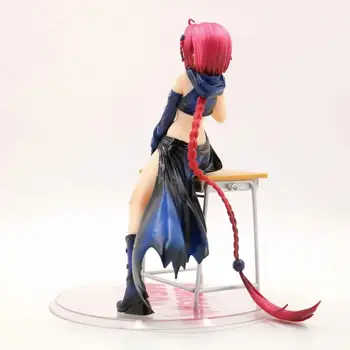 Anime, Fete Sexy Figura A Iubi Ru Întuneric Kurosaki Meia Așezat pe Scaunul din PVC figurina de Colectie Model Adult Toys Papusa
