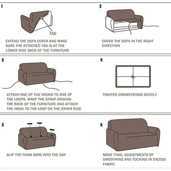 Moda Întinde Canapea Acoperi Potrivit Living Huse 1/2/3/4 husa pentru scaun Non-alunecare Spandex Canapea Cover Capac de Protecție