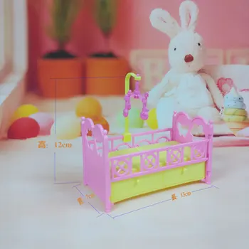Papusa lui Carrie Accesorii de Mobilier Juca in Miniatura Jucării pat de copil de Moda Fete de Plastic Fata de Jucărie 2021
