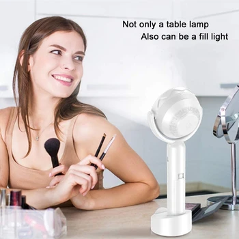 Lampa de Birou LED, Wireless Pepinieră Lumina de Noapte, Mini Estompat Alb Lampă de Masă cu Acumulator, lanterna Lanterna