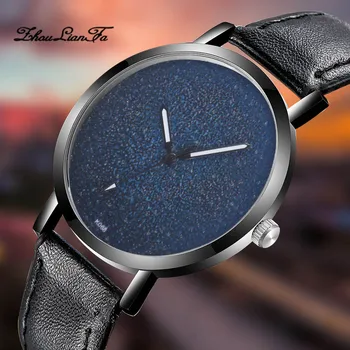 2019 ceasuri de Moda pentru bărbați Curea din Piele Trupa Linie Analog Quartz Doamnelor Ceasuri de mana Ceas de Moda reloj hombre relogio masculino