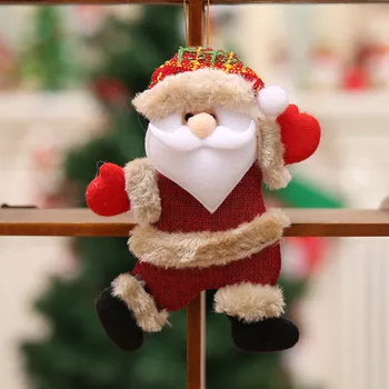 Decor de crăciun Pandantiv din Afara Xmas Copac Agățat Ornament Moș Crăciun, om de Zăpadă Urs, ELAN Papusa Decoratiuni de Craciun pentru Casa