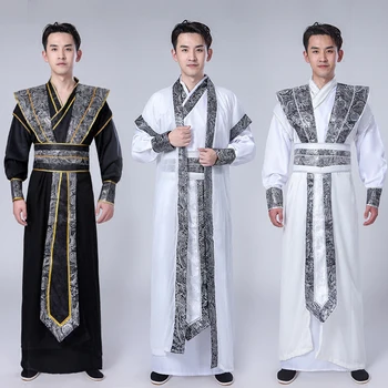 Tangsuit Dinastiei Hanfu Rochie pentru Bărbați Tradițională Chineză din Asia Haine Dans Costum Festival Costume Nationale Vechi Cosplay