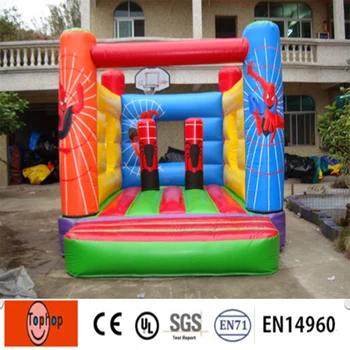 Transport gratuit din PVC de Înaltă Calitate 4*4m Bouncer Gonflabile Castel Sărituri cu marcajul CE pentru Copii Fun