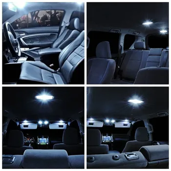 6 stabilește noi super-luminos interior auto led-uri albe lumini T10&36mm Pentru Dodge Atos Caravana Calibru B250 Atitudine Avenger B150