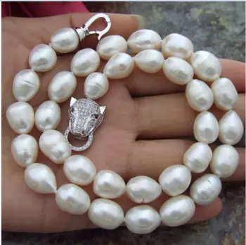 En-gros de Moda bun 11-13 mm alb natural baroc, colier de perle de 18 inch Originale Lucky Lady ' s bijuterii Fine Femeie
