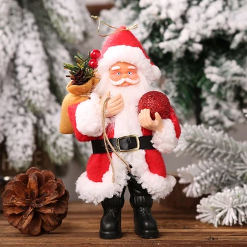 Papusa Ornamente DIY Pandantive Satul de Crăciun Decoratiuni Mos craciun Pandantive 20cm Cadou de Crăciun de Iarnă Rășină de Craciun pentru Copii Cadouri