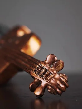 [MGT] creative Europene vioara instrument muzical decor acasă meserii decorare camera de zi de decorare