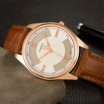 Bărbați Ceas 2020 YAZOLE Brand de Top Barbati Militare Luminos Ceas din Piele Watchband Casual Lux Oră reloj hombre