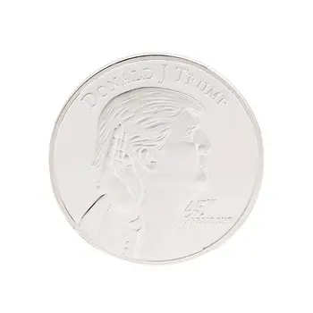 1BUC Monedă Comemorativă Donald Trump Președintele american 2020 Jurământ de Colectare Arte Suvenir