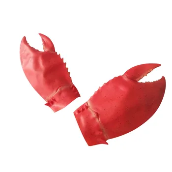 Crab Mănuși Mare Homar Mare Clește de Activitate Jocuri de Halloween Mănuși de Latex Accesorii copii jucarii juguetes brinquedos игрушки Noi