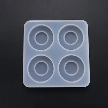 Silicon de Cristal Rășină Epoxidică Mucegai Rotund Mâner Sertar turnată Manual DIY de Flori Uscate de Rășină Decorative DIY de Mână Meserii
