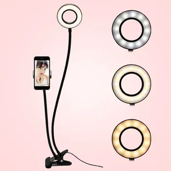 Noi Selfie Inel Lampă cu Led-uri de Lumină Inel Selfie cu Trepied Inel pentru Selfie Telefon, Video, Fotografie de Iluminat pentru Youtube Suport de Telefon