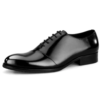 Barbati Pantofi Oxford Business Casual Rochie De Birou Din Piele Designer De Încălțăminte De Culoare Solidă Subliniat Toe Formale Zapatos Hombre