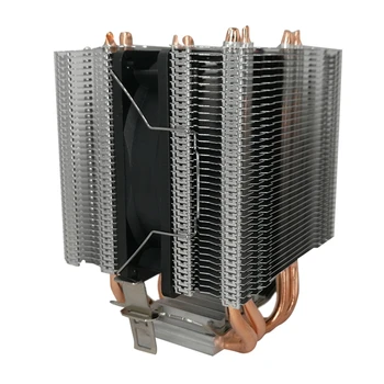 FURTUNA tare 4 Conducte de Căldură Dublă Tower CPU Radiator de Cupru, Tub LED Universal Multi-Platforma (un Singur Ventilator cu 3 fire Nu Lumina)