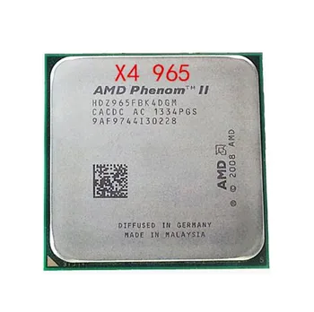 Transport gratuit AMD Phenom II X4 965 Procesor(3.4 GHz/6MB L3 Cache/Socket AM3)Quad-Core bucăți împrăștiate cpu