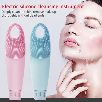Pielea Adânc de Spălat Masaj Silicon Curat Fata Electrice Multi-funcțional Facial Spălare Perie Impermeabil Instrument de Curățare